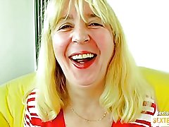 Ом (68) haarig Гейл blaesst толғанға дейін үйде күту толғанға дейін үйде күту fickt ден Дик